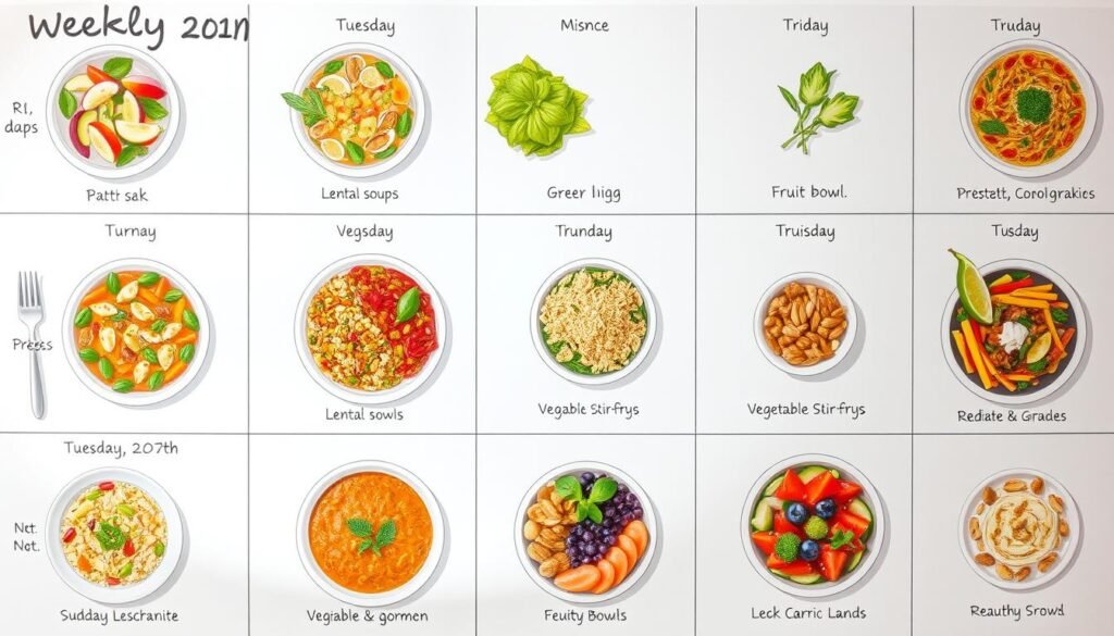 Vegetarian diet chart for weight loss in 7 days in hindi