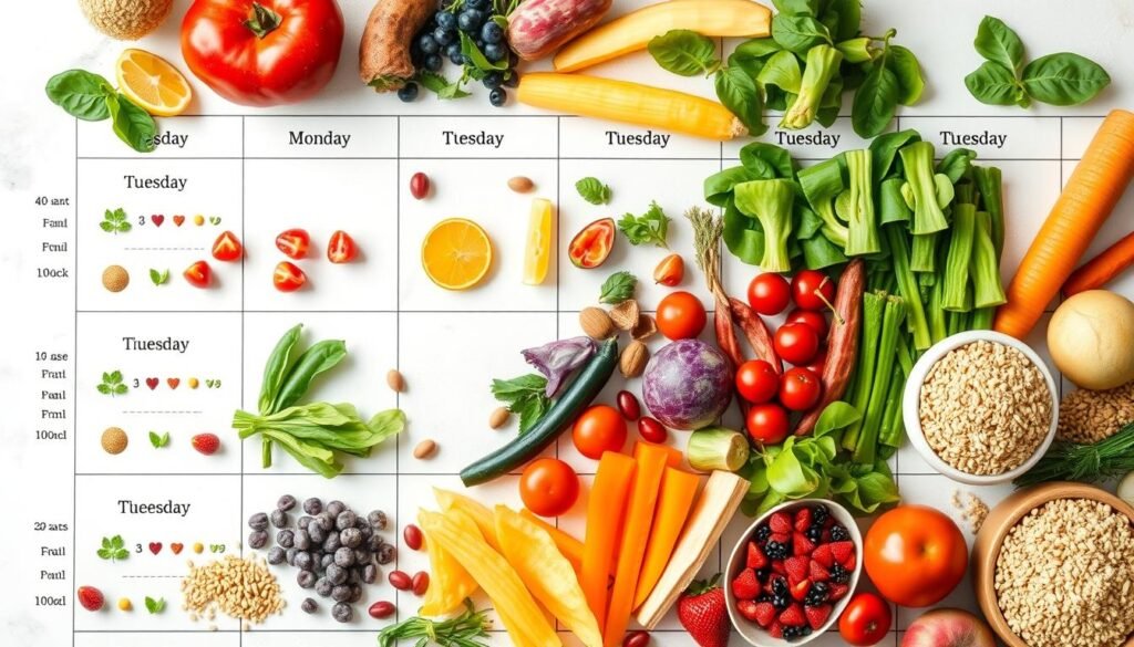 Vegetarian diet chart for weight loss in 7 days in hindi