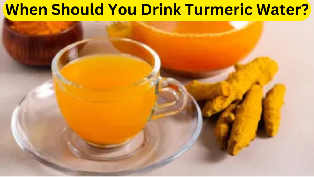6 Benefits of Turmeric Water