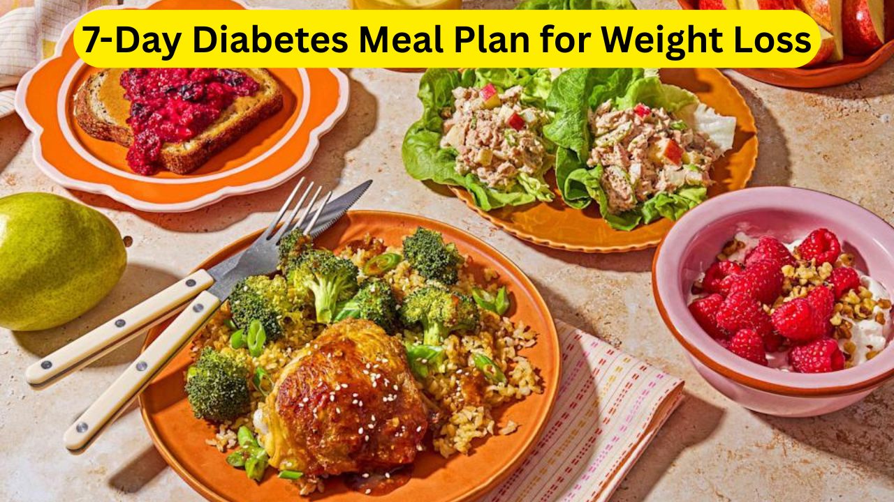 7-Day Diabetes Meal Plan for Weight Loss