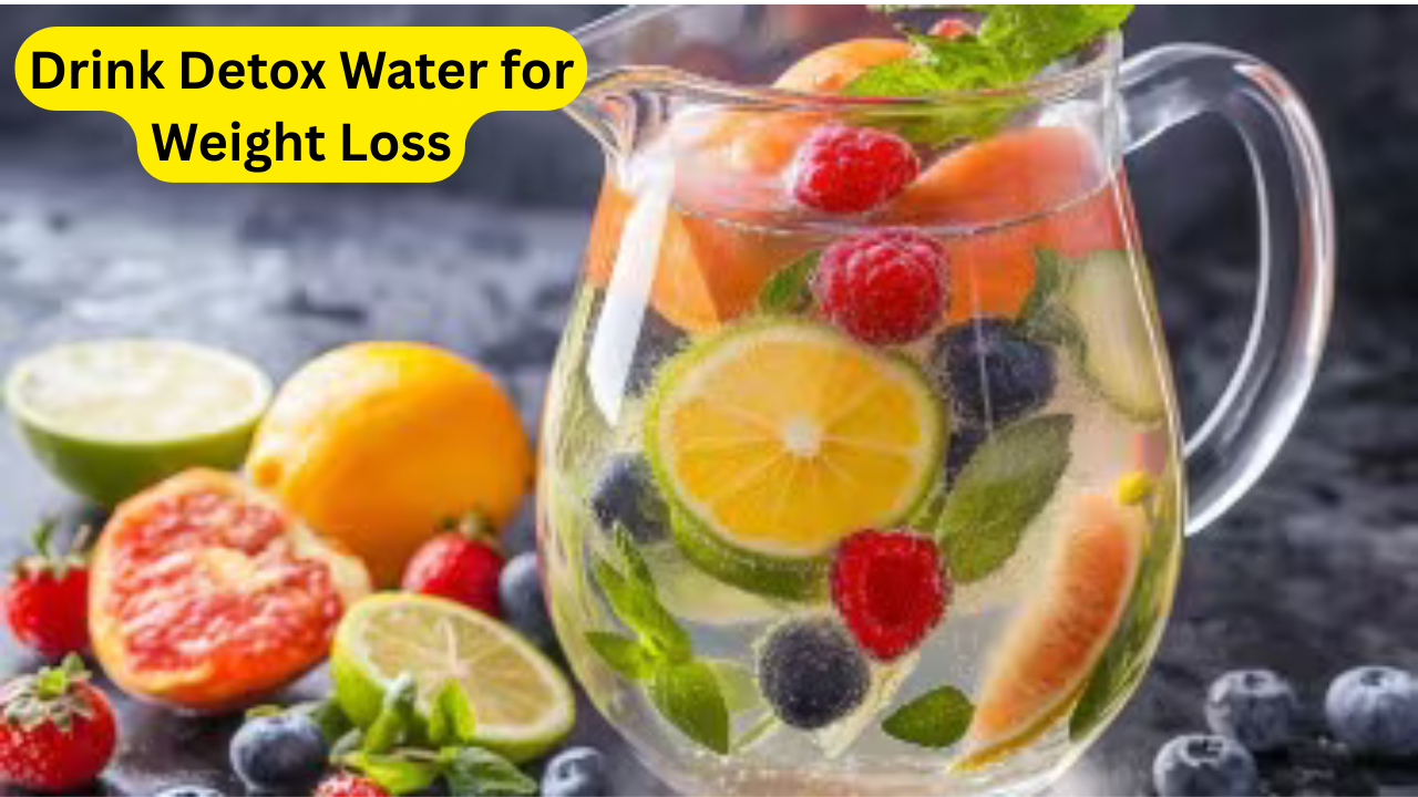 Drink Detox Water for Weight Loss