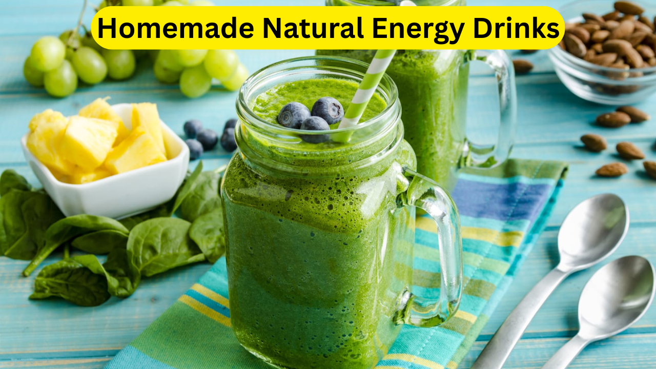Homemade Natural Energy Drinks
